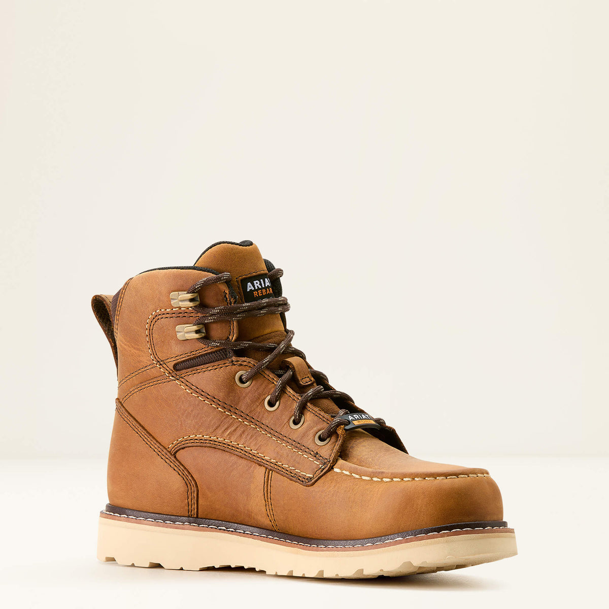 Ariat Best Price | Rebar Wedge Moc Toe Waterproof Work Boot