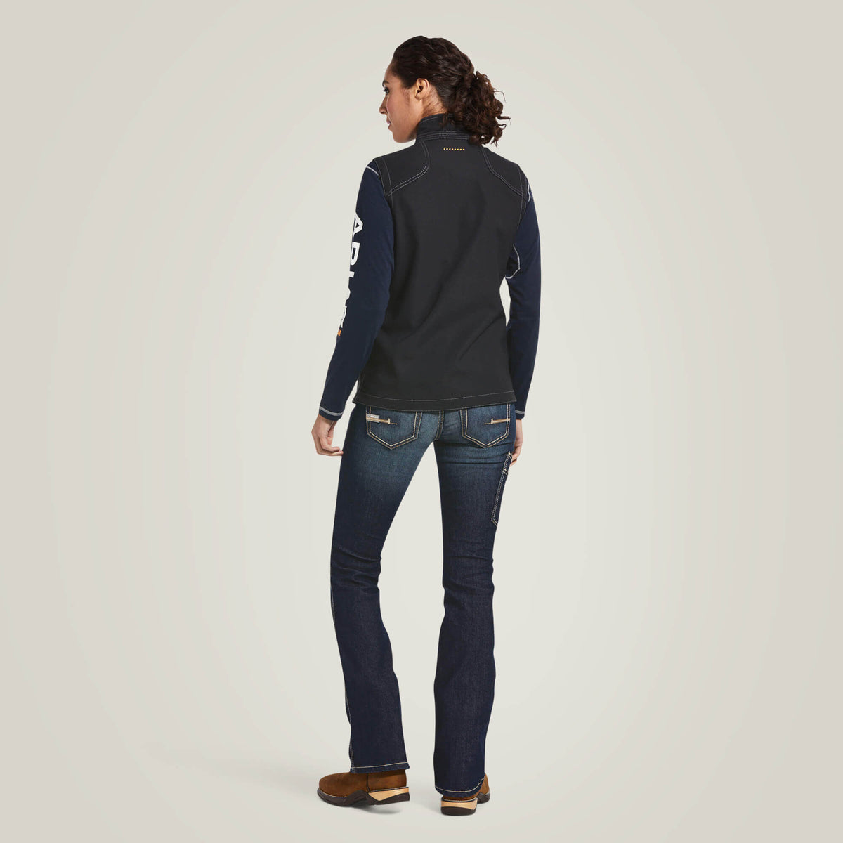 Ariat Discount | Rebar Stretch Canvas Softshell Vest