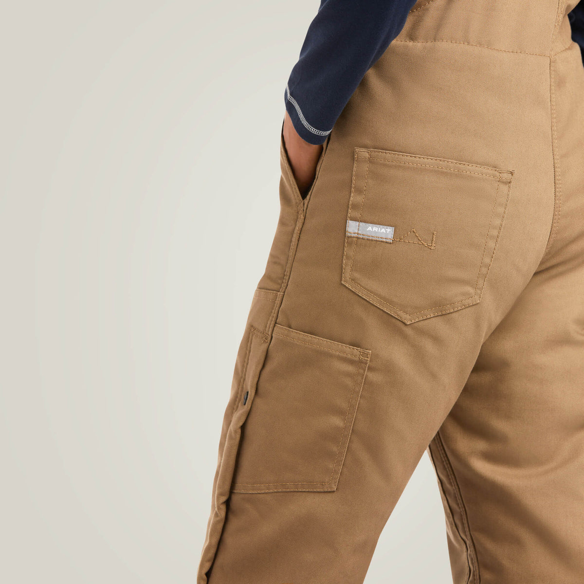 Ariat Premium | Rebar DuraCanvas Stretch Insulated Bib