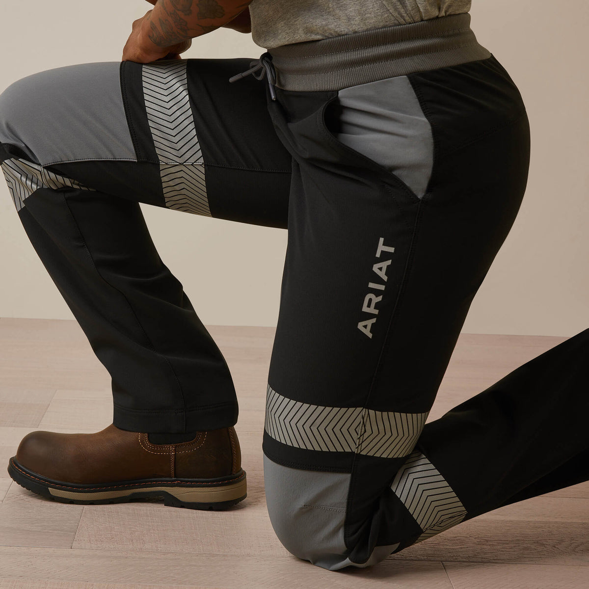 Ariat Quality | Rebar Perfect Rise Hi-Vis Pull-On DuraStretch Slim Leg Pants