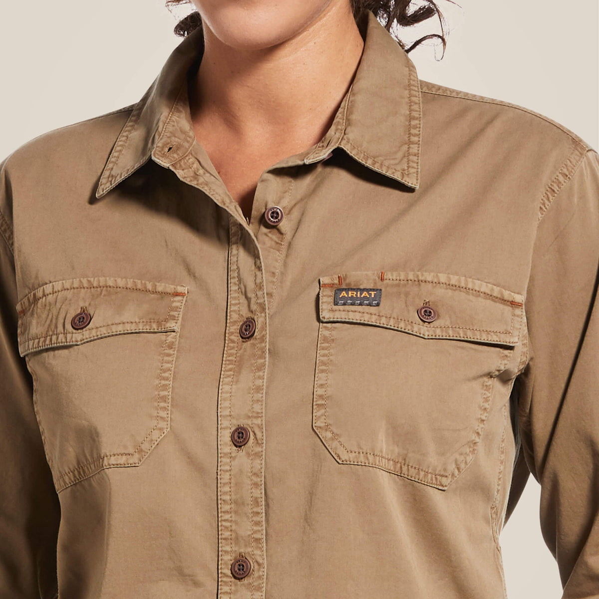 Ariat Great Value | Rebar Washed Twill Work Shirt