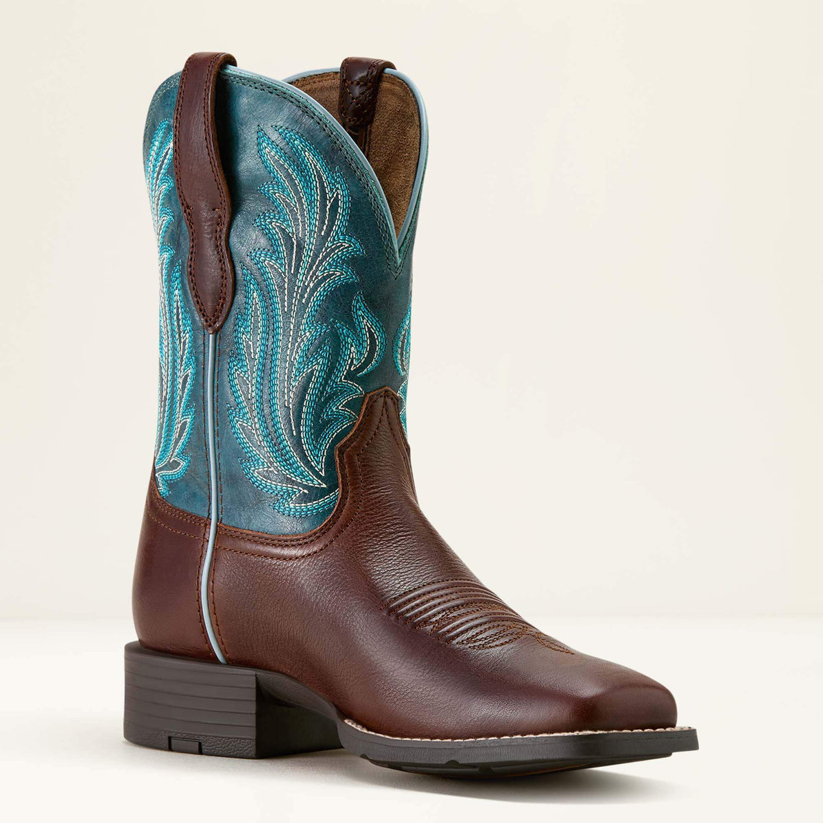 Ariat Premium | Round Up Filly Wide Square Toe Western Boot