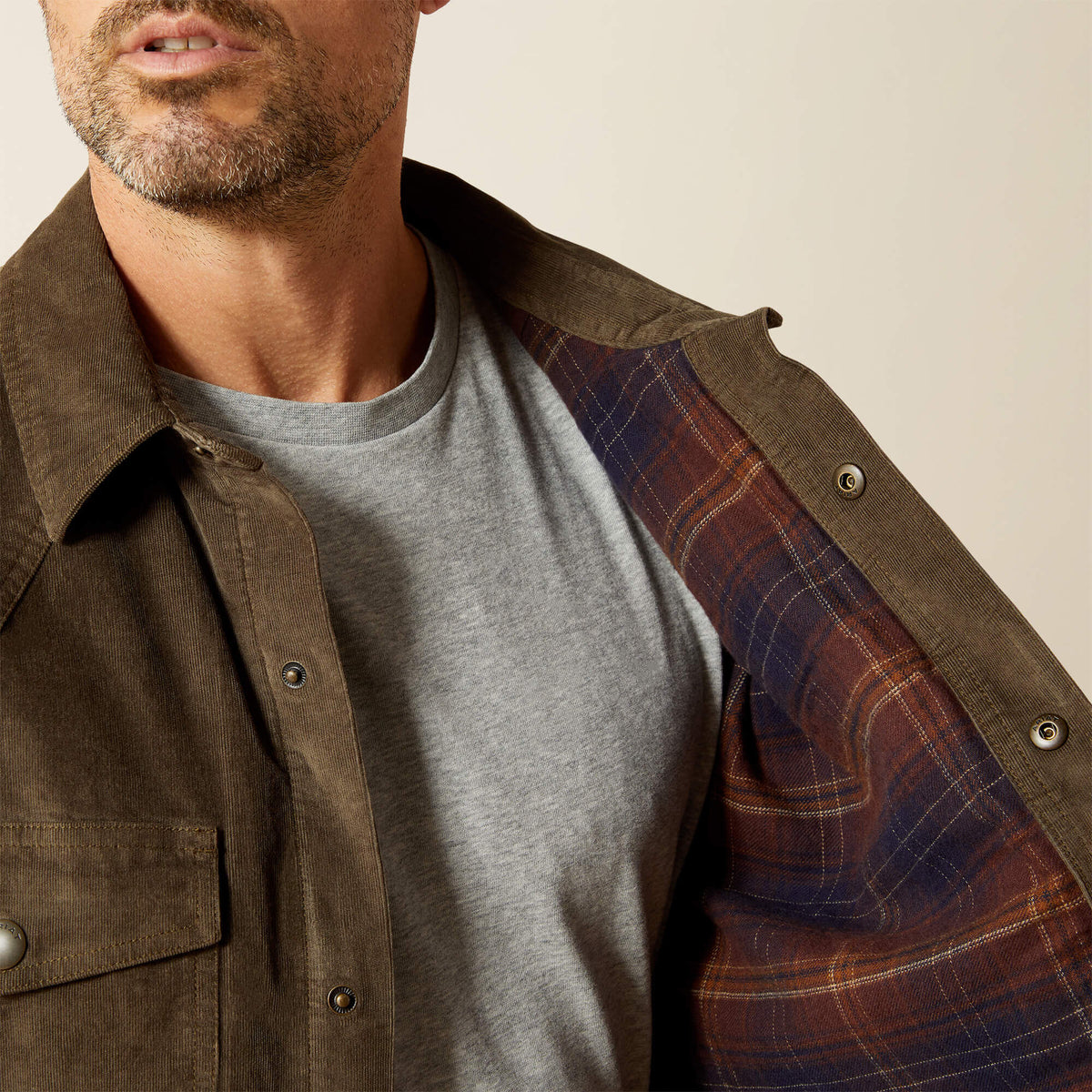Ariat New | Retro Corduroy Shirt Jacket