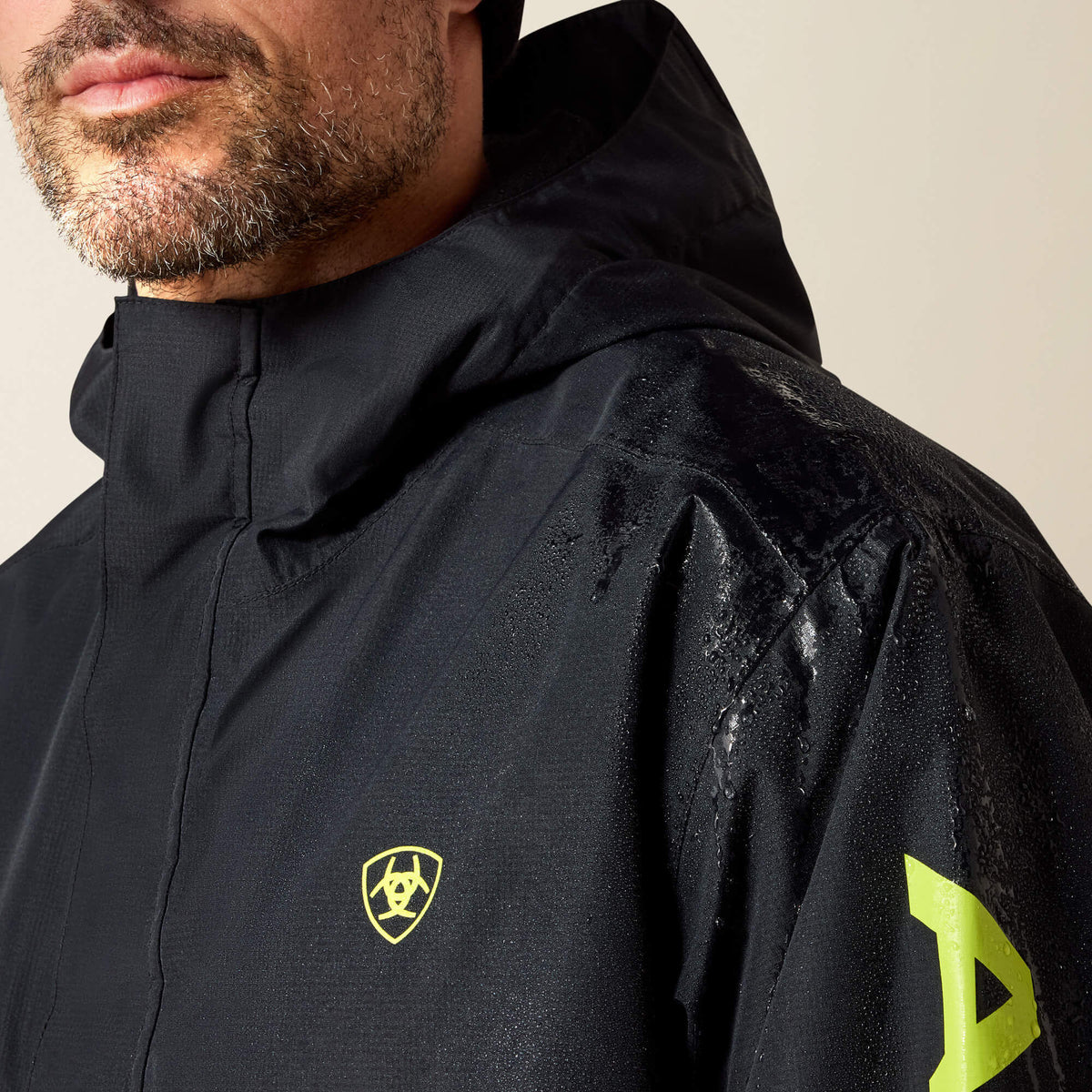 Ariat Value | Rebar Stormshell Logo Waterproof Jacket
