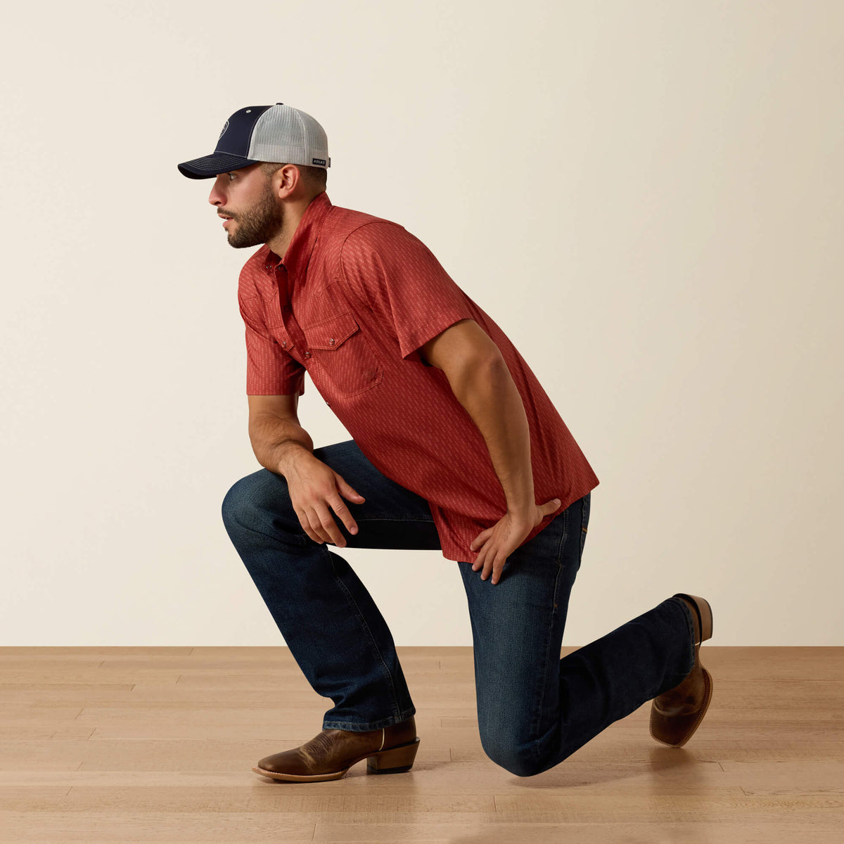 Ariat Great Value | Printed VentTEK Western Fitted Snap Shirt