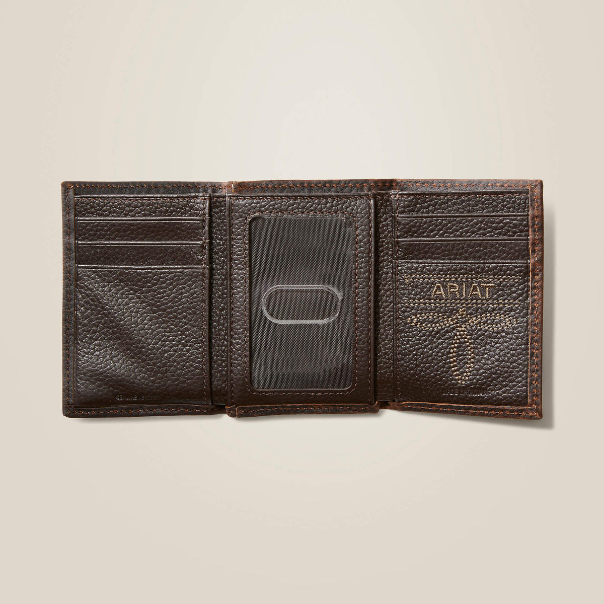 Ariat Classic | Trifold Wallet Stacked Logo