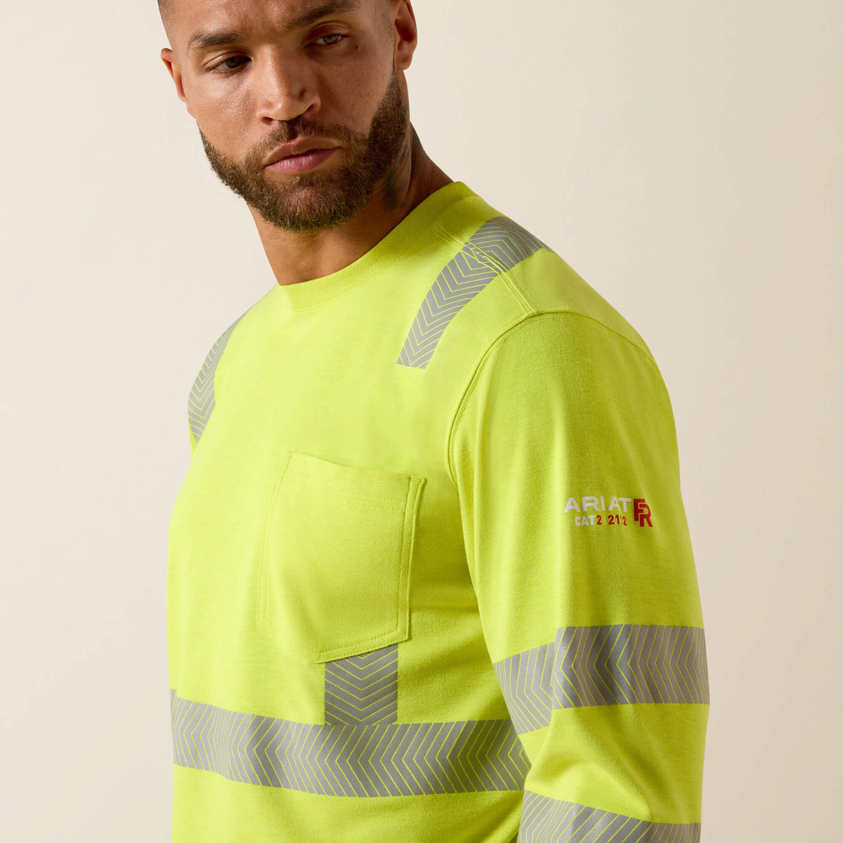 Ariat Everyday | FR Hi-Vis Colorblock Long Sleeve T-Shirt