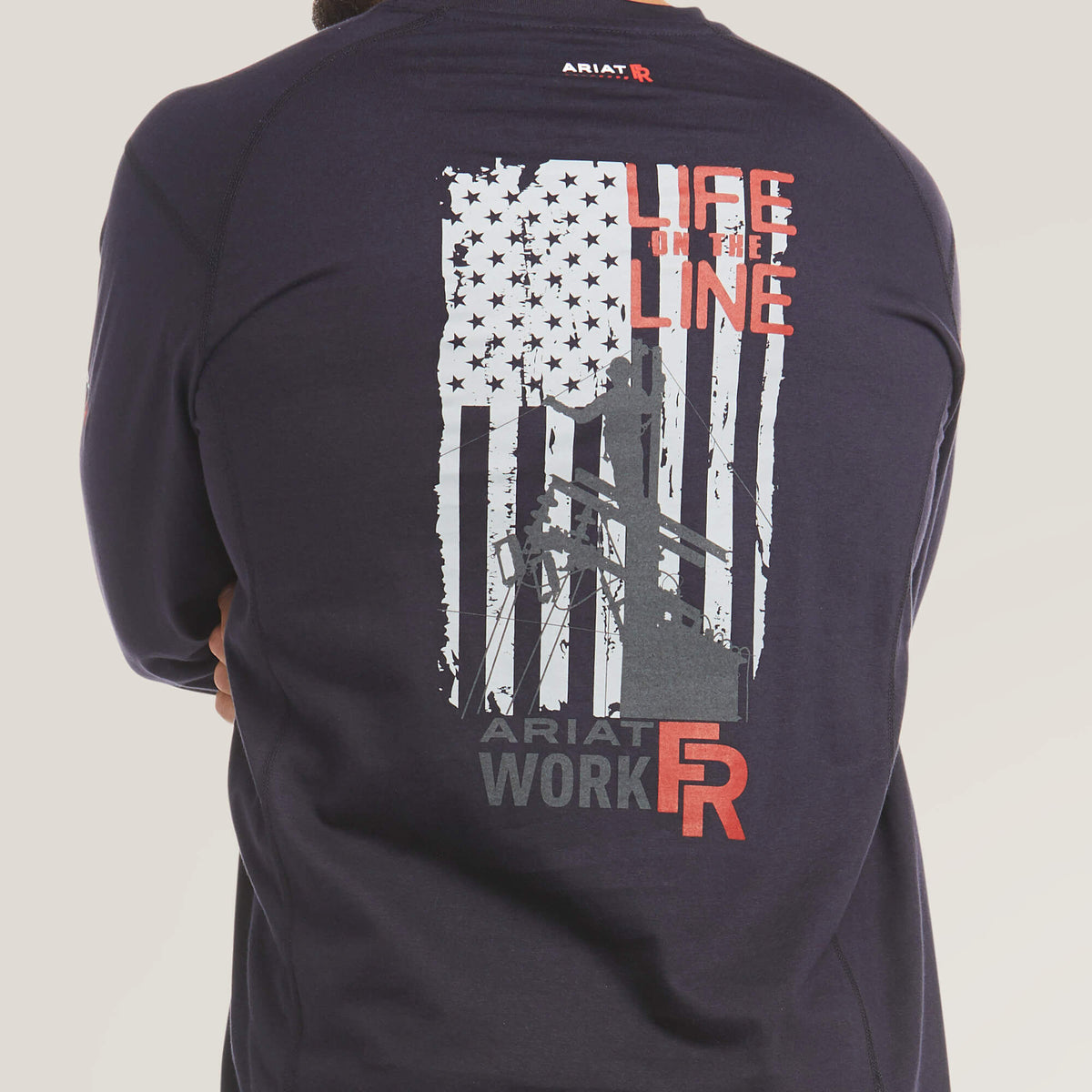 Ariat Discount | FR Air Life on the Line Graphic Top