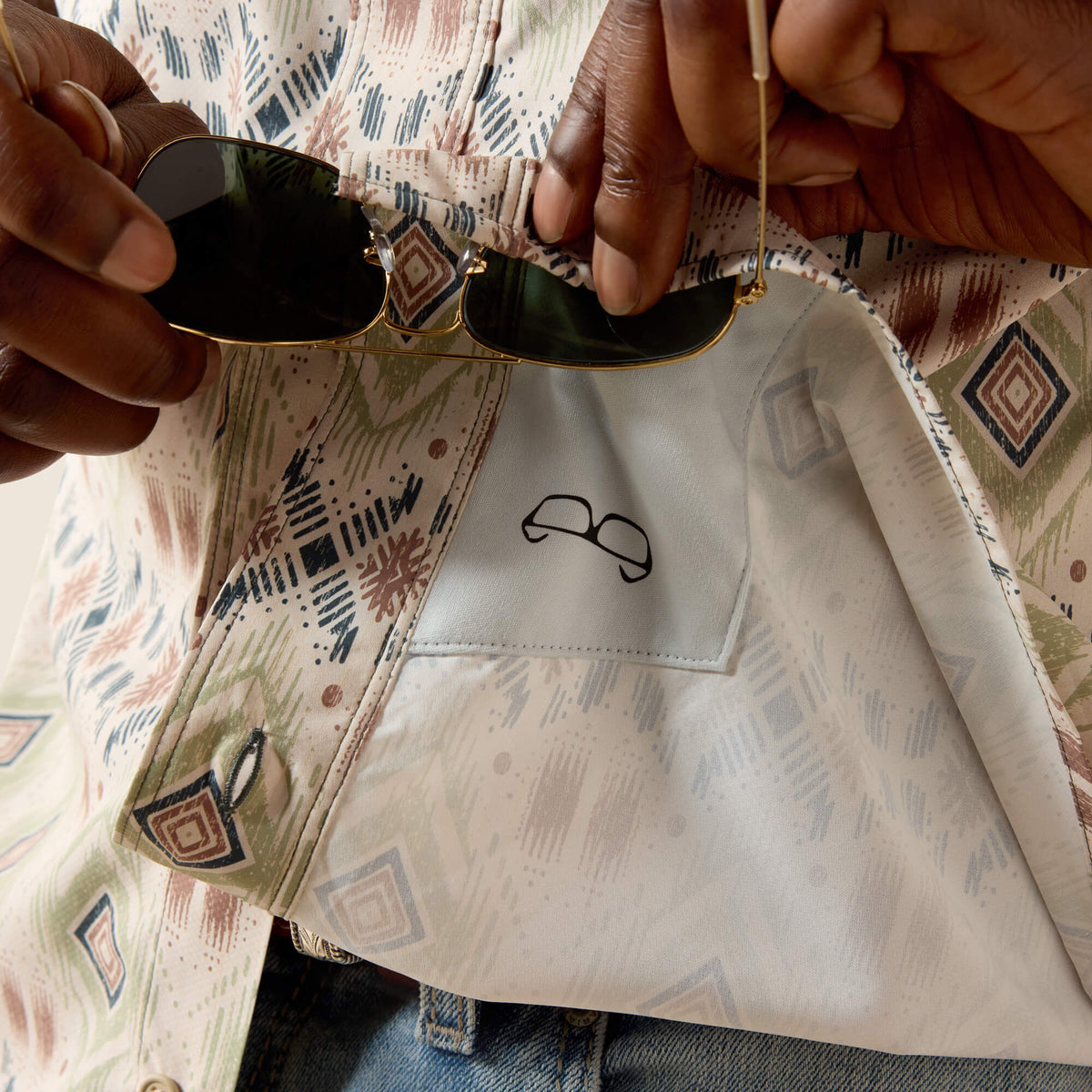 Ariat Best Price | Printed VentTEK Outbound Classic Fit Shirt