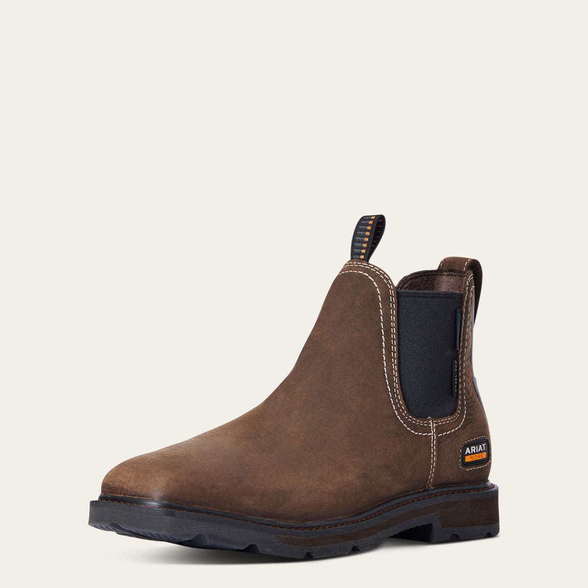 Ariat Sale | Groundbreaker Chelsea Wide Square Toe Waterproof Steel Toe Work Boot