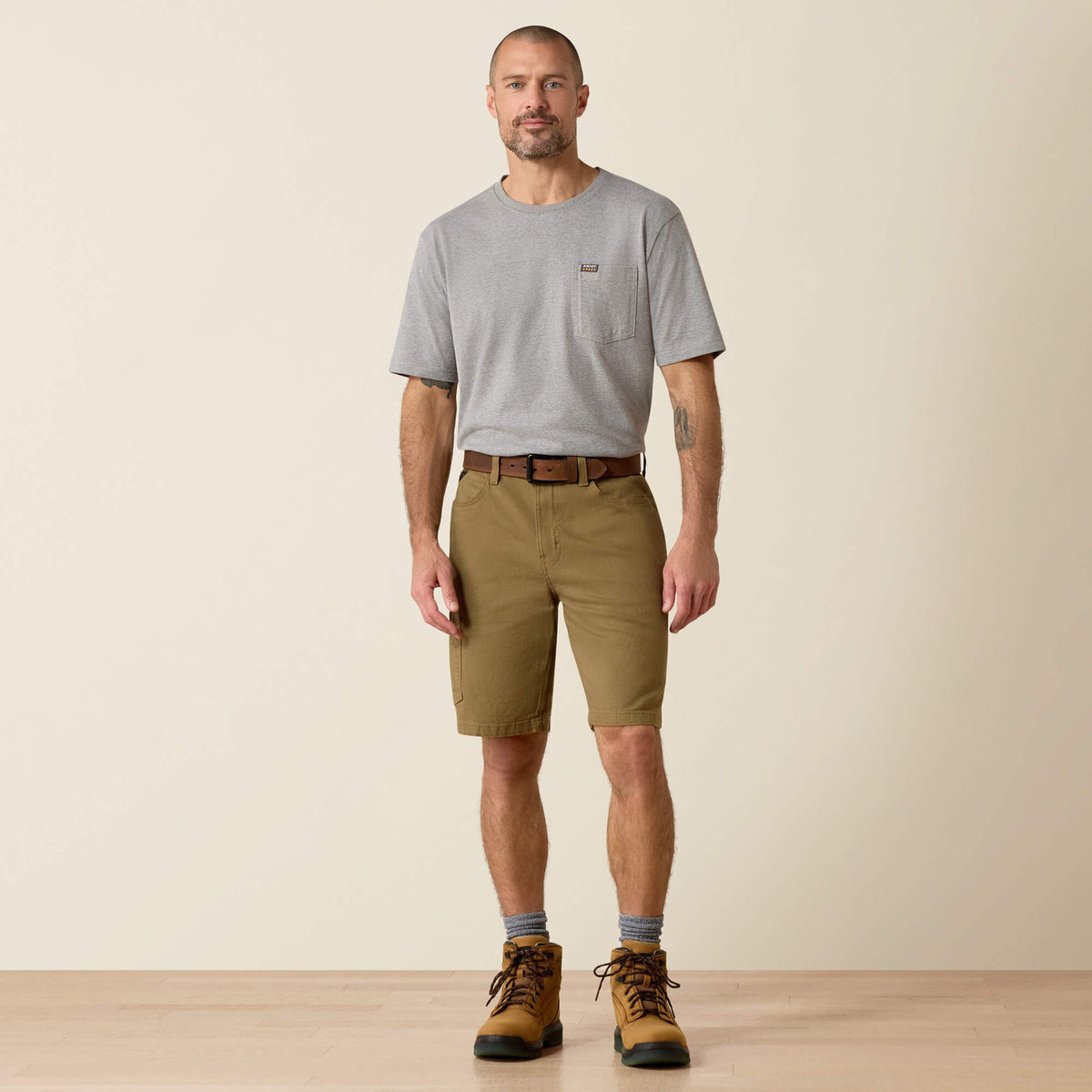 Ariat Best Seller | Rebar DuraStretch Made Tough 10" Short