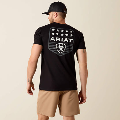 Ariat Best Seller | Ariat Stripe Patriotic Badge T-Shirt