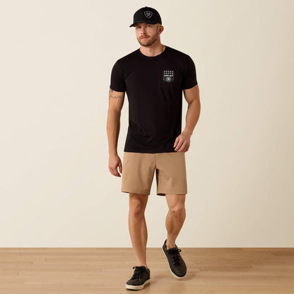 Ariat Best Seller | Ariat Stripe Patriotic Badge T-Shirt