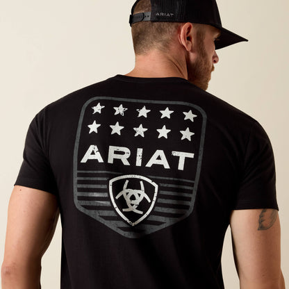 Ariat Best Seller | Ariat Stripe Patriotic Badge T-Shirt