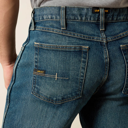Ariat Great Value | Rebar M4 Relaxed DuraStretch Basic Boot Cut Jean