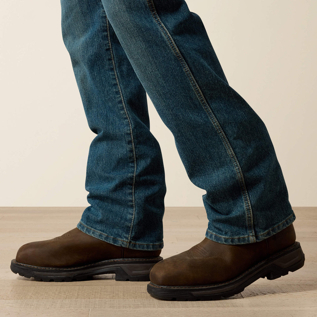 Ariat Great Value | Rebar M4 Relaxed DuraStretch Basic Boot Cut Jean
