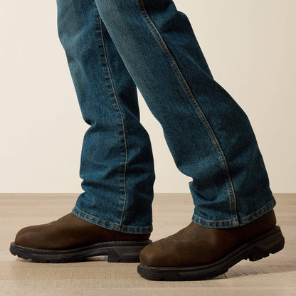 Ariat Great Value | Rebar M4 Relaxed DuraStretch Basic Boot Cut Jean