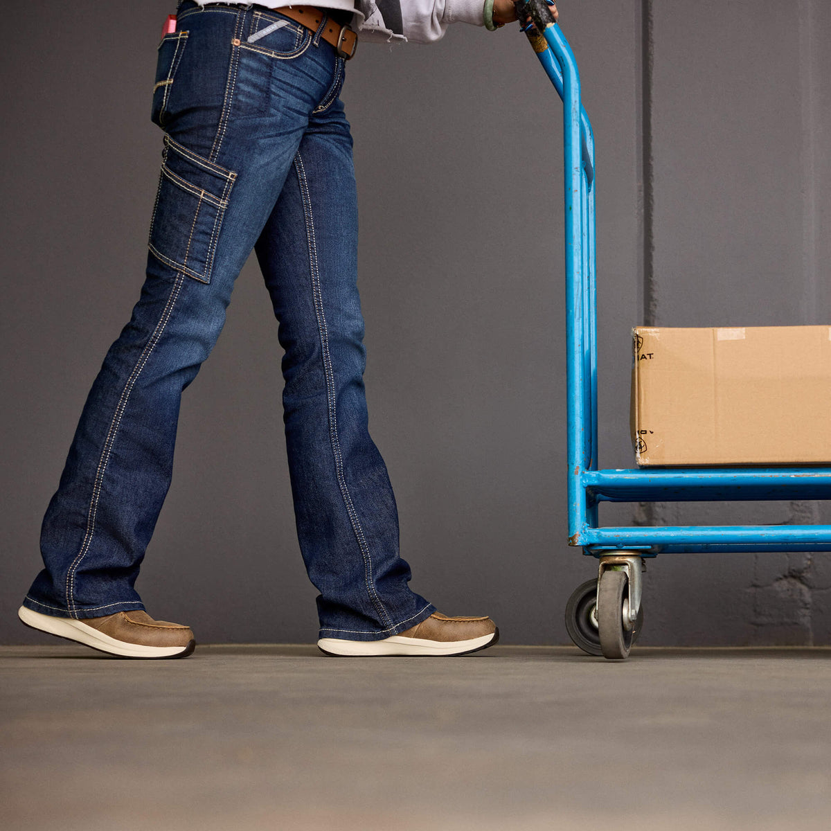 Ariat Exclusive | Rebar MR DuraStretch Riveter Boot Cut Jean