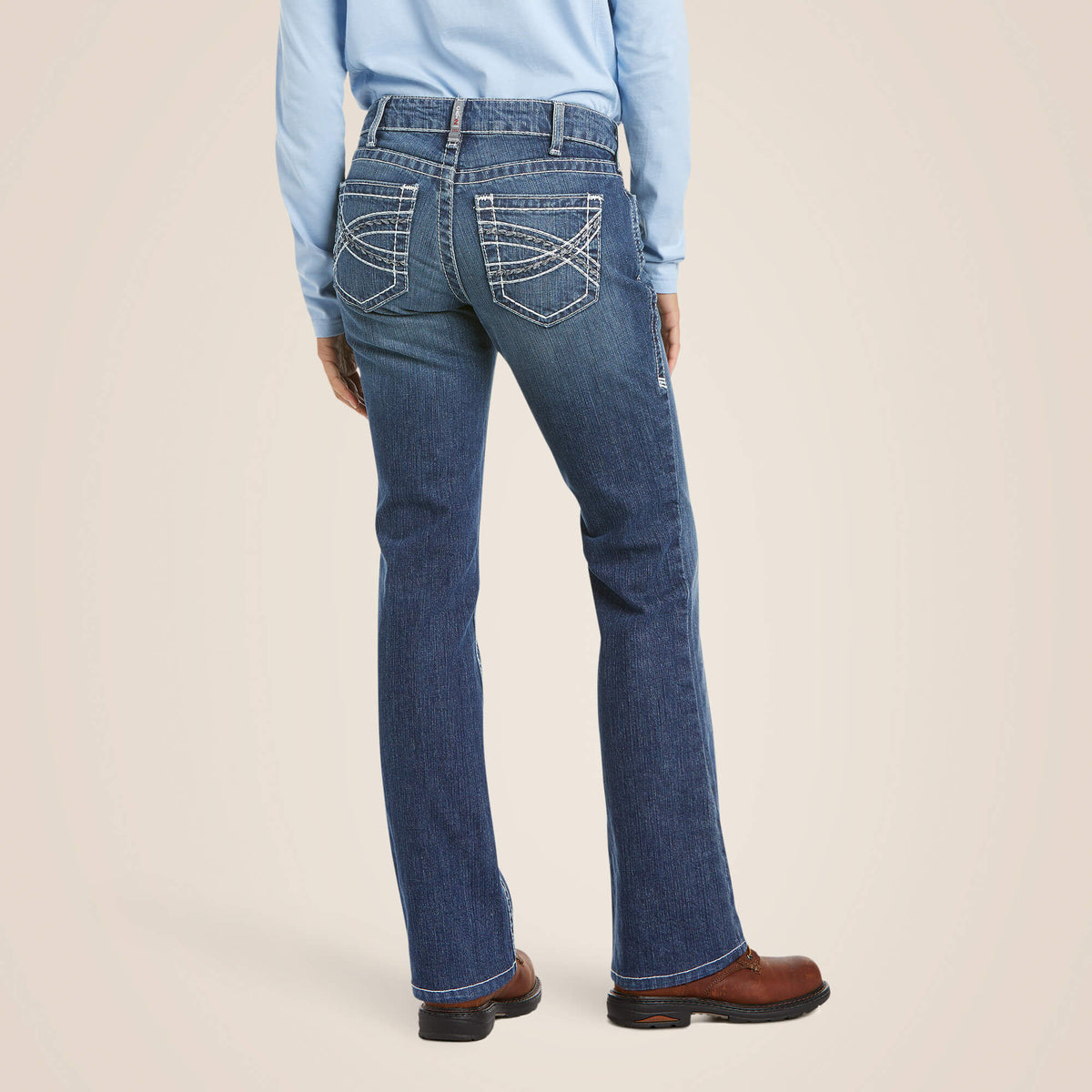 Ariat Best Seller | FR DuraStretch Entwined Boot Cut Jean