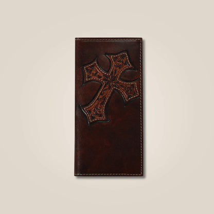 Ariat Value | Cross embossed rodeo wallet