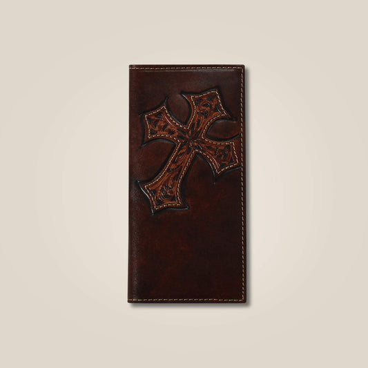 Ariat Value | Cross embossed rodeo wallet