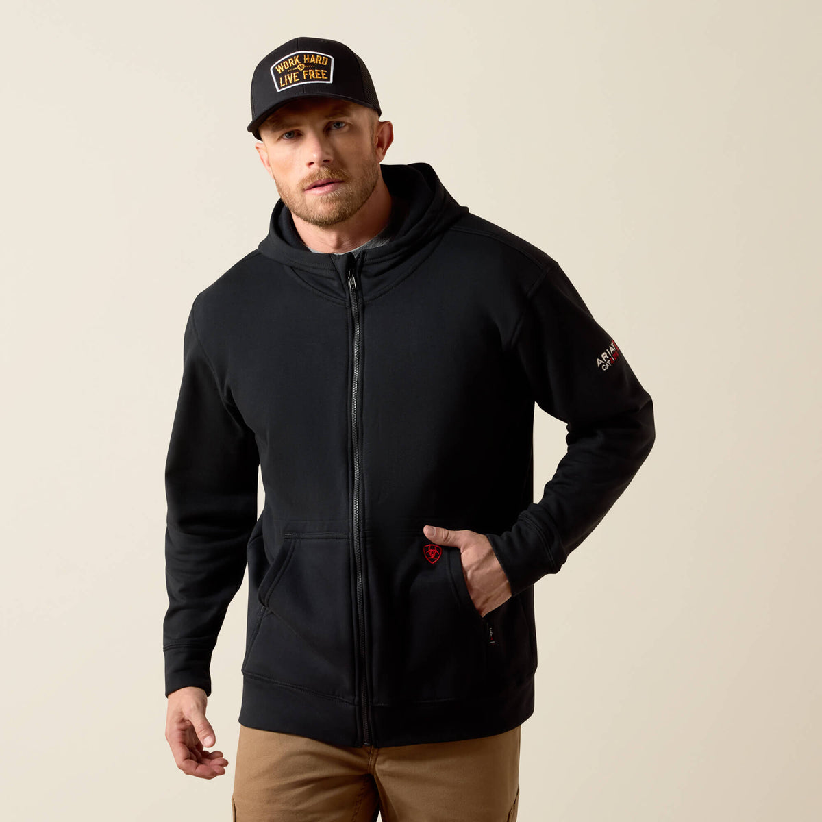 Ariat Premium | FR DuraStretch Full Zip Hoodie
