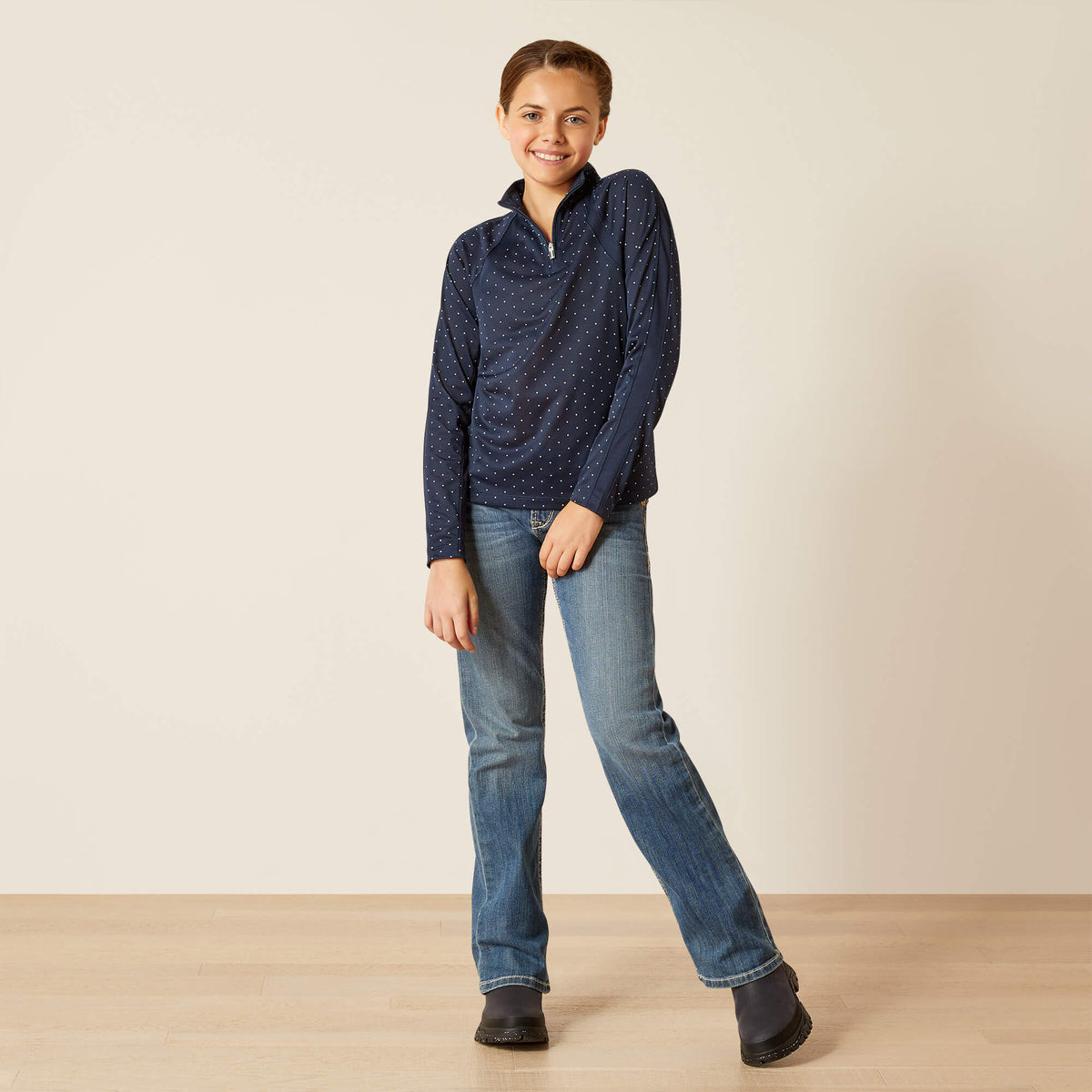 Ariat Popular | Sunstopper 3.0 1/4 Zip Baselayer