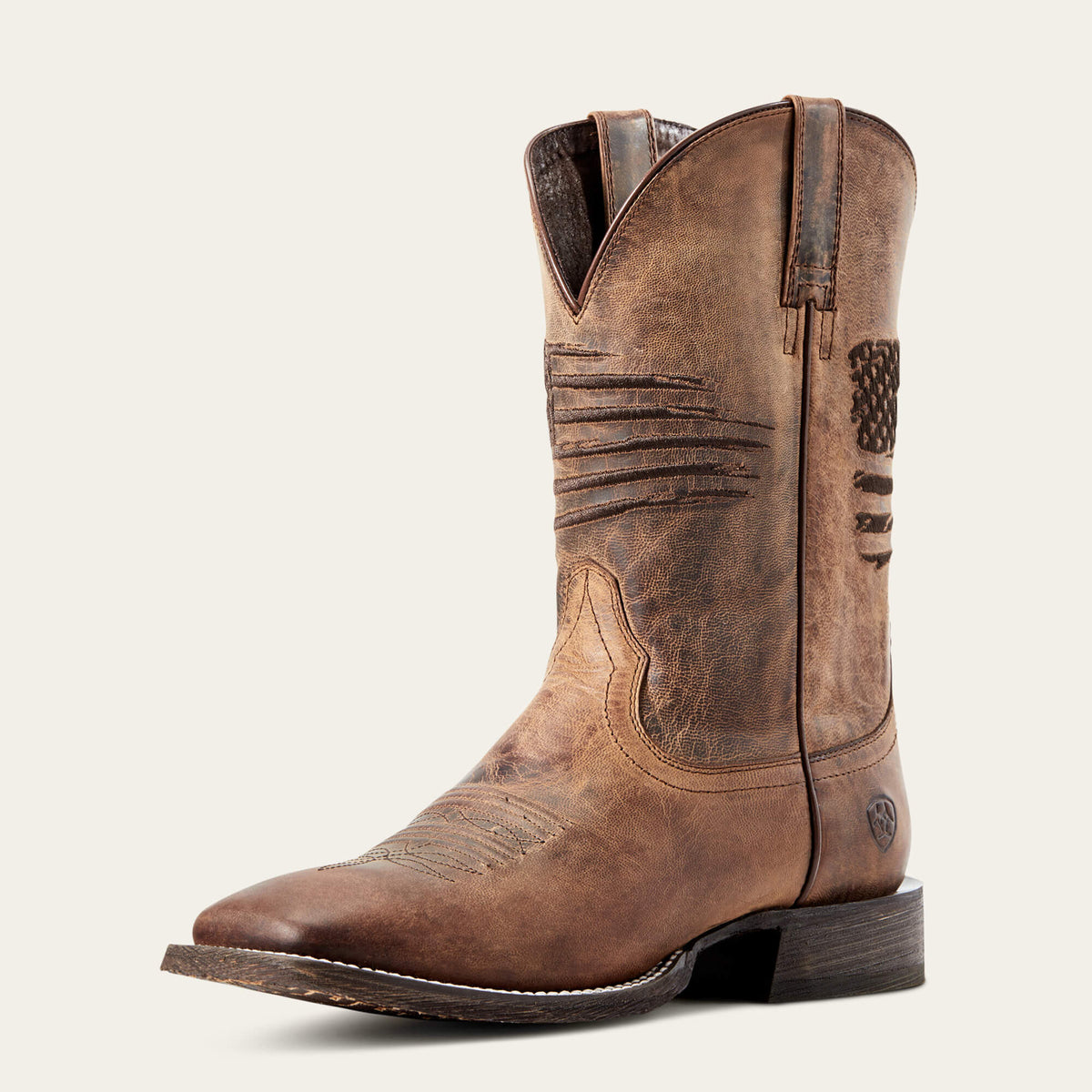 Ariat Quality | Circuit Patriot Wide Square Toe Cowboy Boot
