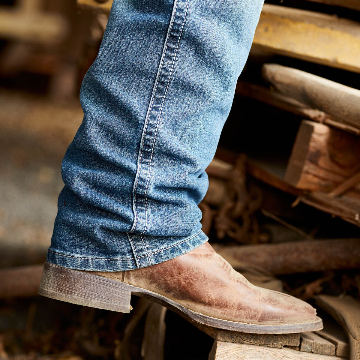 Ariat Quality | Circuit Patriot Wide Square Toe Cowboy Boot