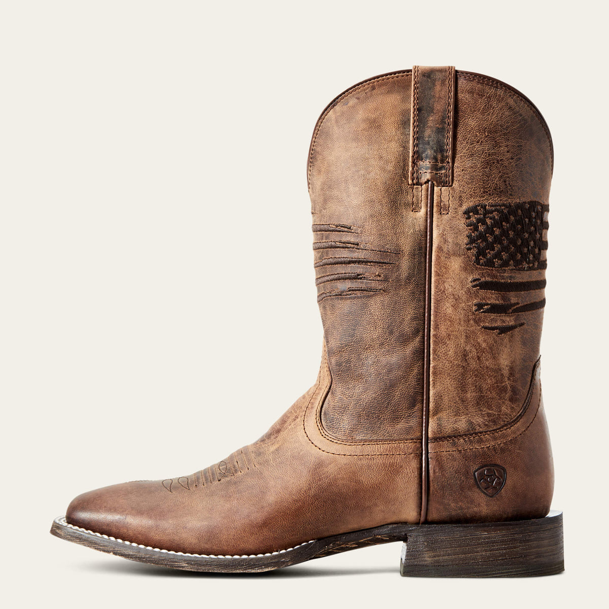 Ariat Quality | Circuit Patriot Wide Square Toe Cowboy Boot