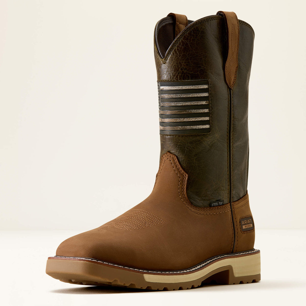 Ariat Great Value | Activator Patriot Wide Square Toe Steel Toe Work Boot