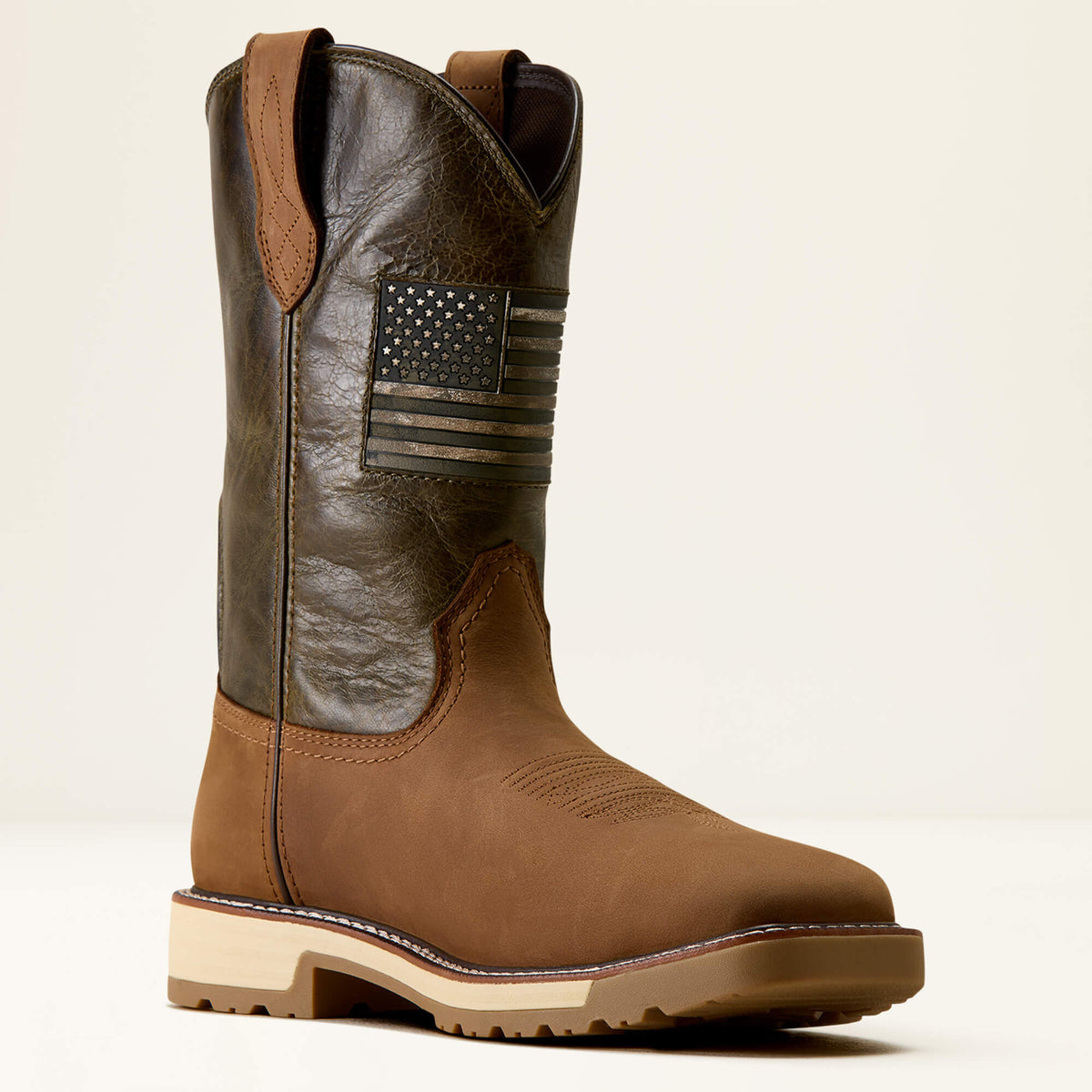 Ariat Great Value | Activator Patriot Wide Square Toe Steel Toe Work Boot