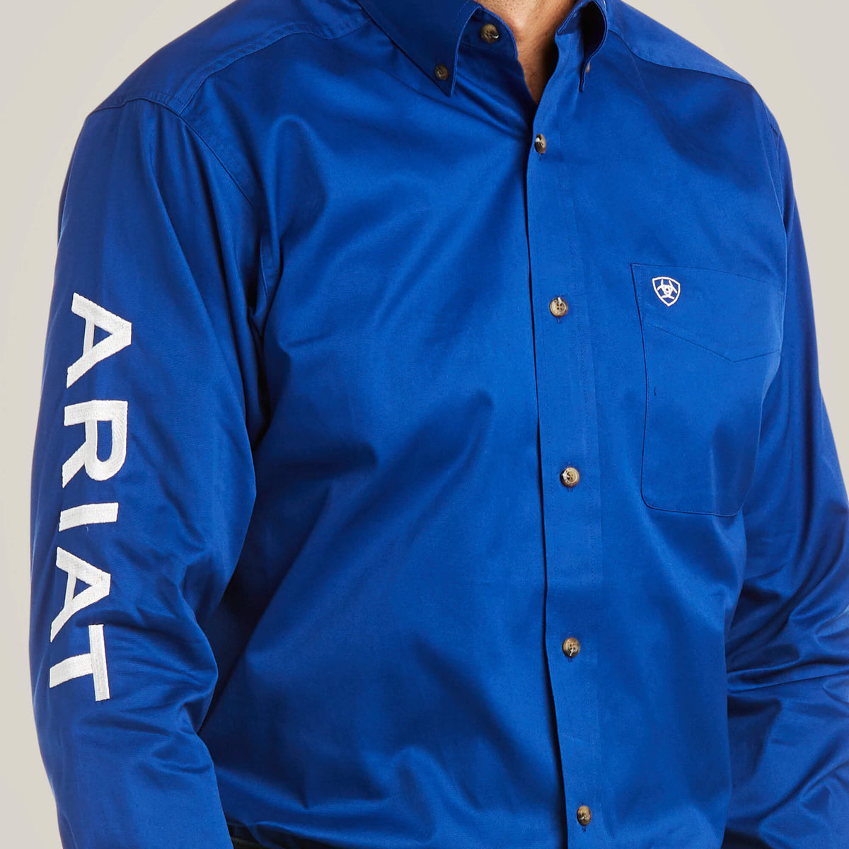 Ariat Featured | Team Logo Twill Fitted Shirt