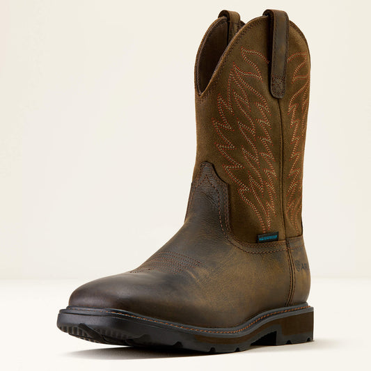 Ariat Deals | Groundbreaker Wide Square Toe Waterproof Work Boot