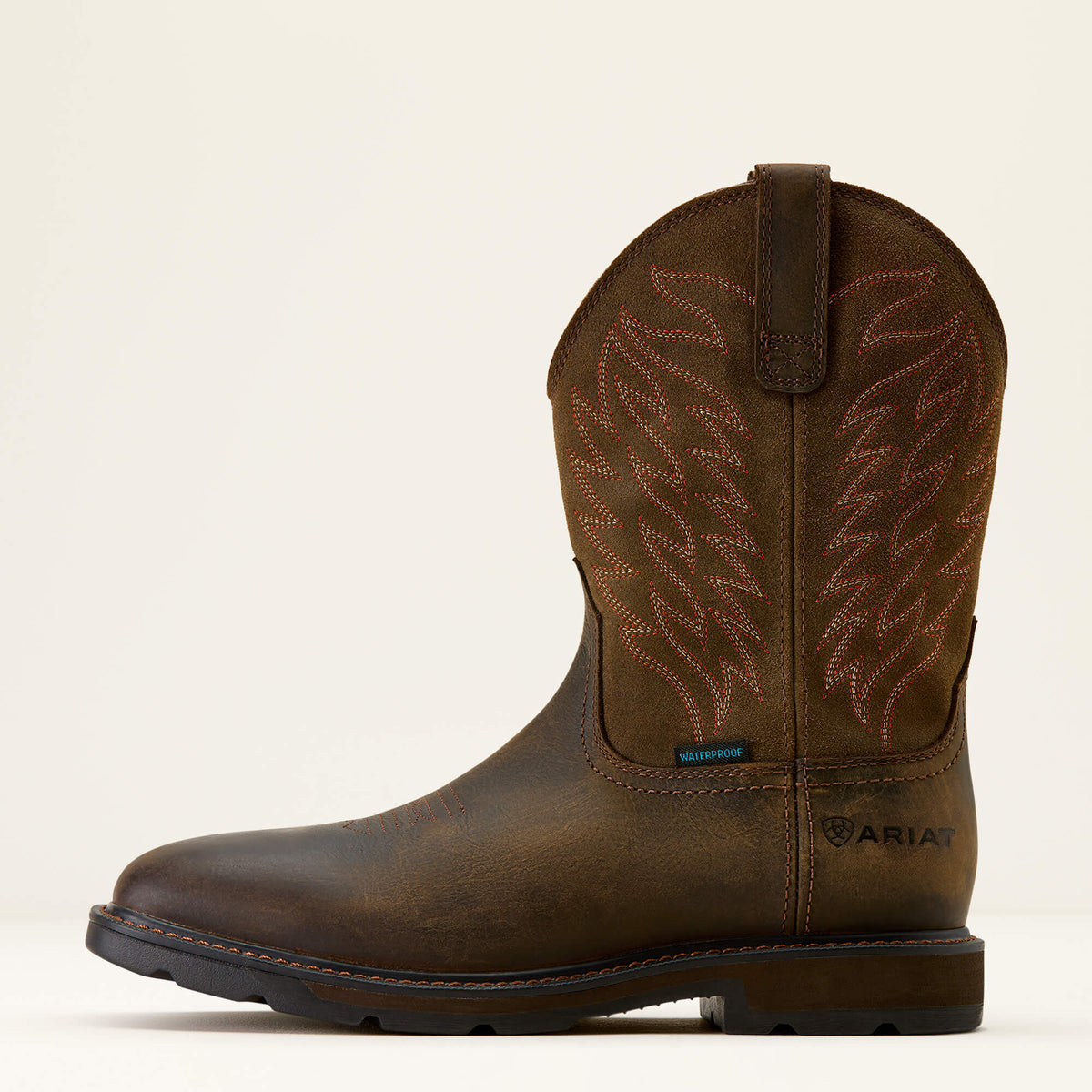Ariat Deals | Groundbreaker Wide Square Toe Waterproof Work Boot