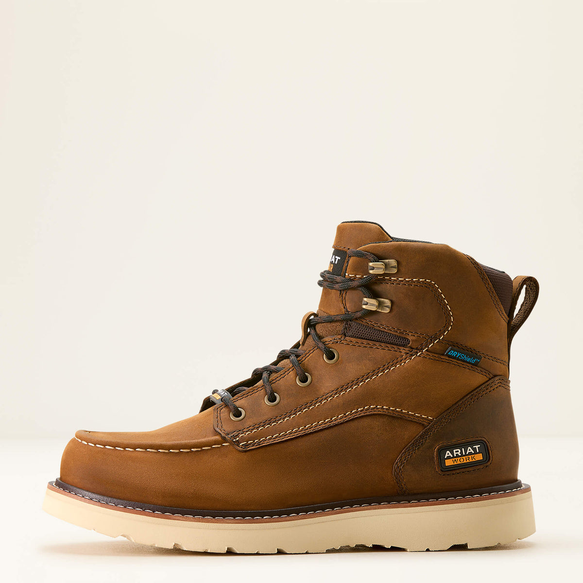 Ariat Classic | Rebar Wedge Moc Toe 6" Waterproof Work Boot