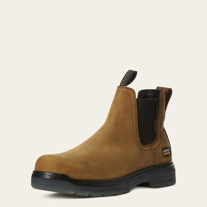 Ariat Classic | Turbo Chelsea Waterproof Carbon Toe Work Boot