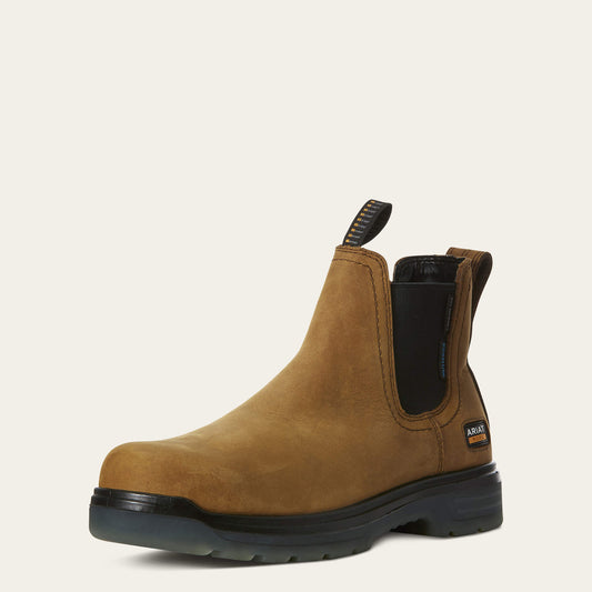 Ariat Classic | Turbo Chelsea Waterproof Carbon Toe Work Boot