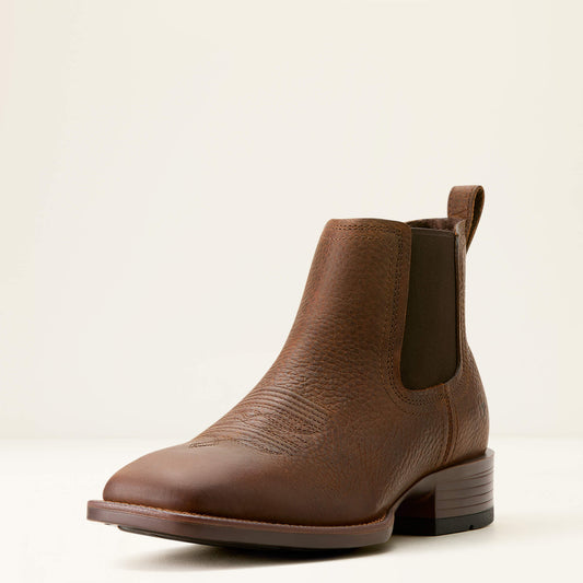 Ariat New | Booker Chelsea Wide Square Toe Western Boot