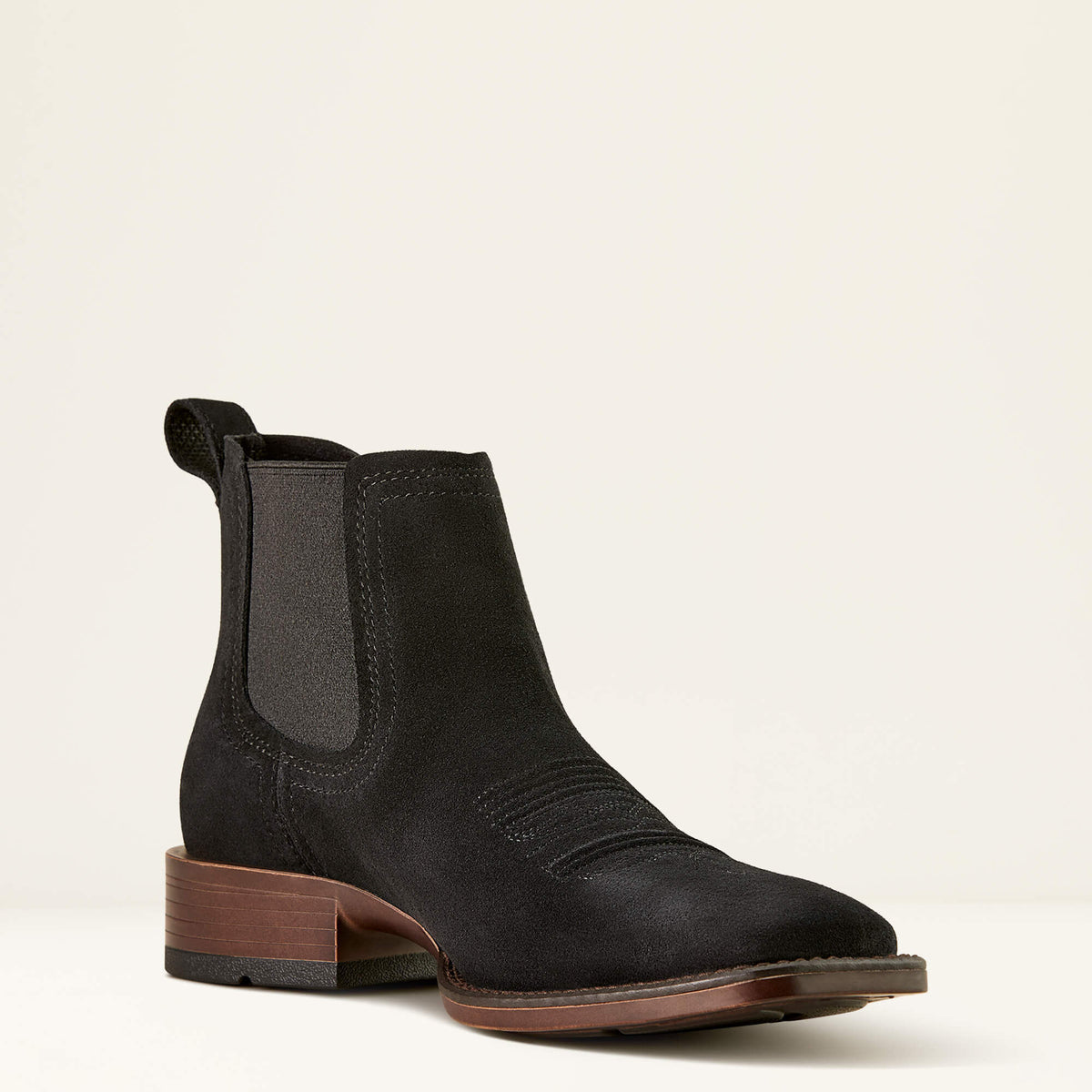 Ariat Best Price | Booker Chelsea Wide Square Toe Western Boot