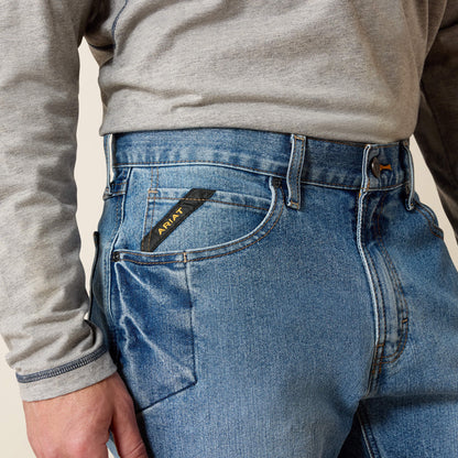 Ariat Best Price | Rebar M4 Relaxed DuraStretch Basic Boot Cut Jean