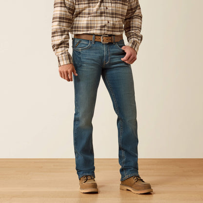 Ariat Value | Men's Slim Fit Work Pants - Rebar Denim