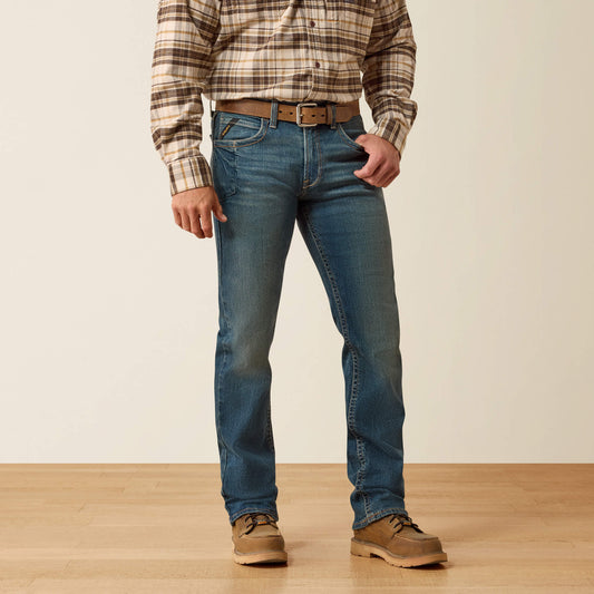 Ariat Value | Men's Slim Fit Work Pants - Rebar Denim