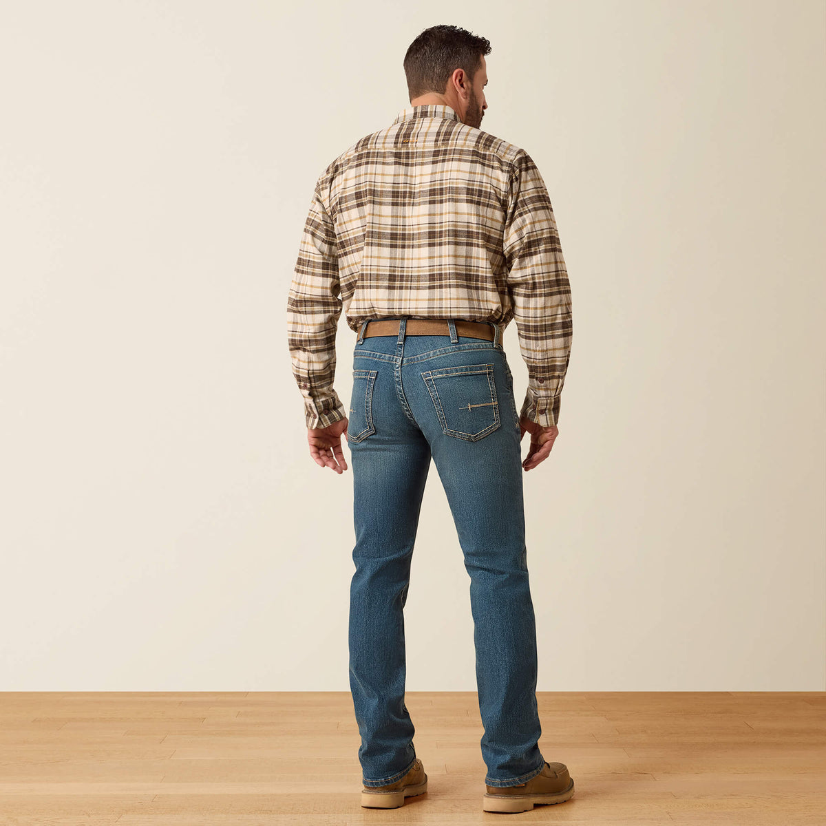 Ariat Value | Men's Slim Fit Work Pants - Rebar Denim