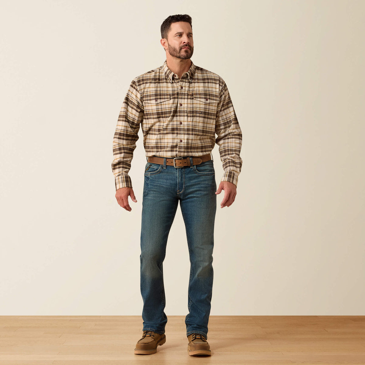 Ariat Value | Men's Slim Fit Work Pants - Rebar Denim