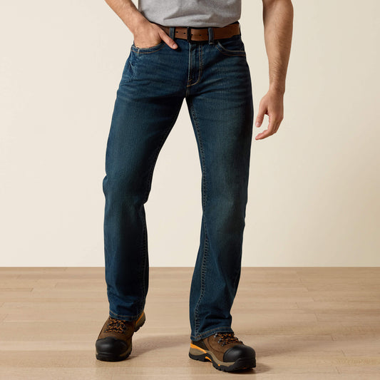 Ariat Everyday | Men's Low Rise, Bootcut Work Pants - Rebar Denim