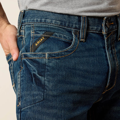Ariat Everyday | Men's Low Rise, Bootcut Work Pants - Rebar Denim