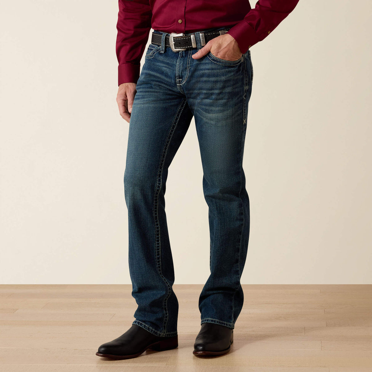 Ariat Smart Buy | M7 Rocker Stretch Coltrane Stackable Straight Leg Jean