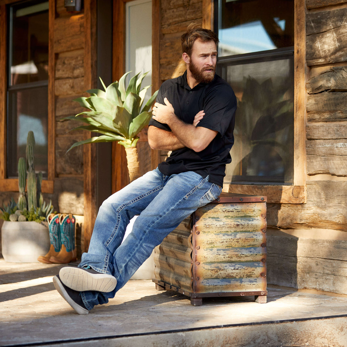Ariat Customer Favorite | M4 Stretch Shoreway Stackable Straight Leg Jean