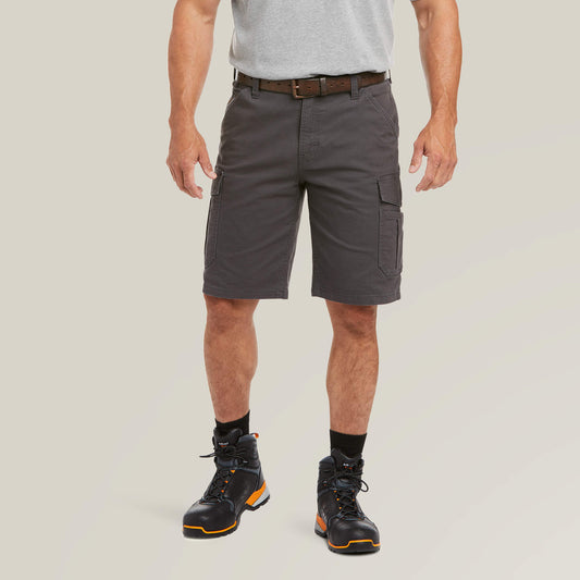 Ariat Classic | Rebar DuraStretch Made Tough Cargo 11" Short